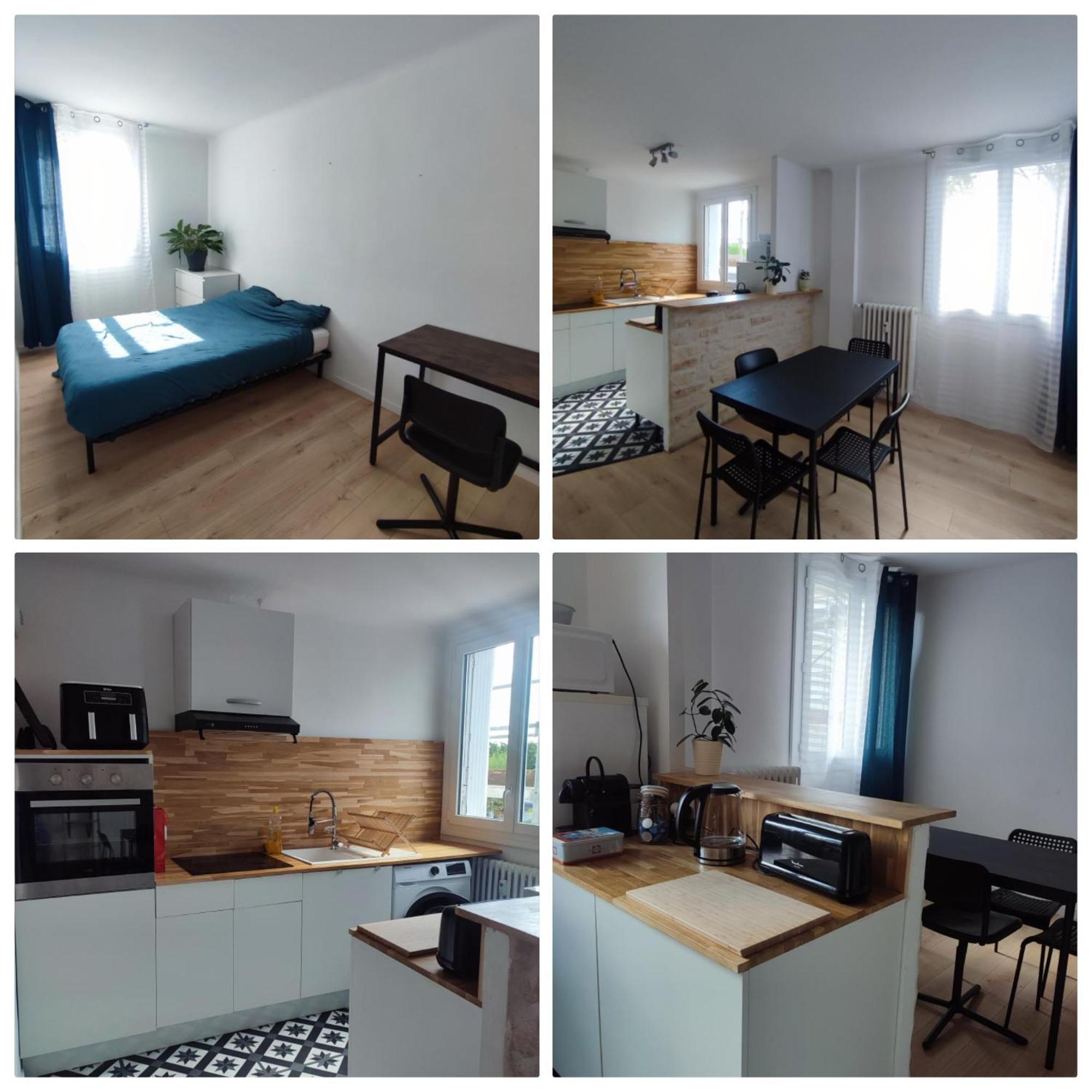 Chambre Dans Appartement Les Grands Noels Saint-Sébastien-sur-Loire Kültér fotó